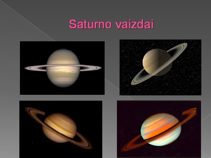 Saturno vaizdai 