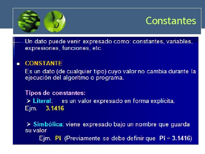 Constantes 32 Constantes 32