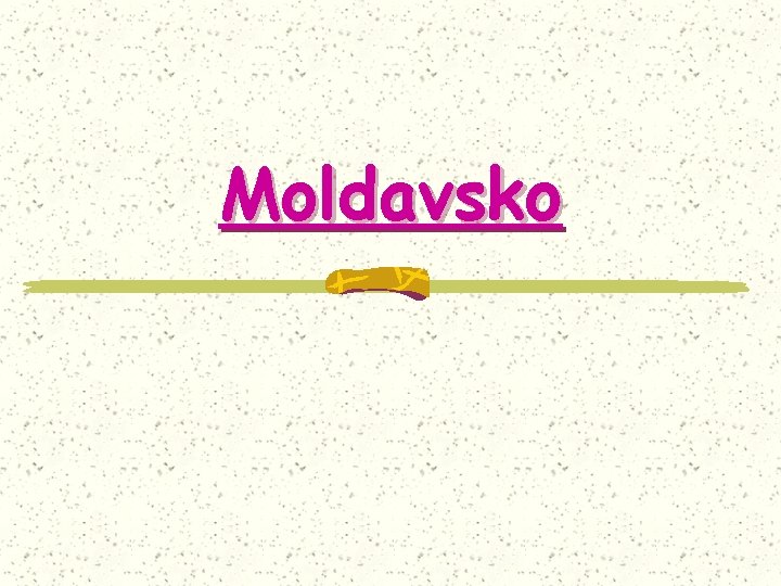 Moldavsko 