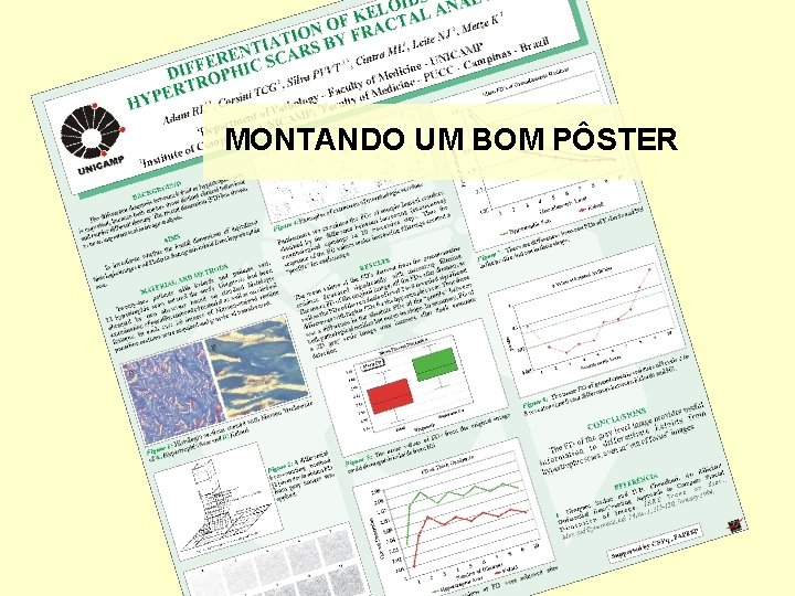 MONTANDO UM BOM PÔSTER 