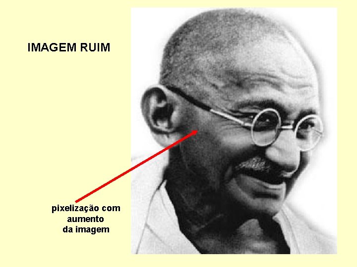 IMAGEM RUIM pixelização com aumento da imagem 