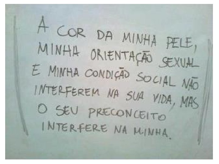 vida afeta preconceito influencia 