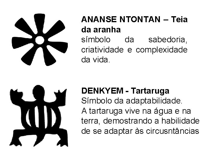ANANSE NTONTAN – Teia da aranha símbolo da sabedoria, criatividade e complexidade da vida.