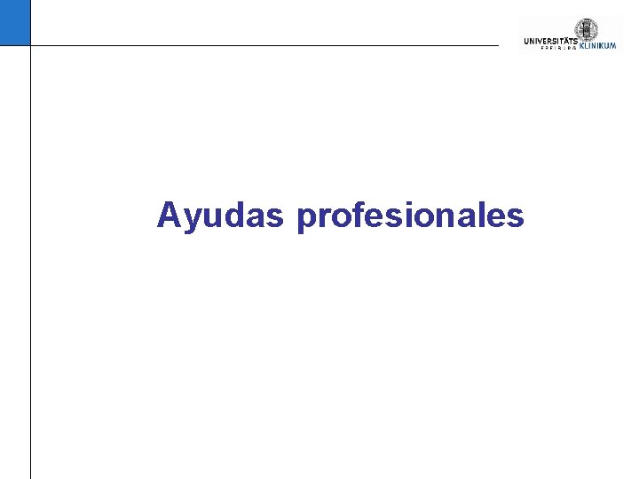 Ayudas profesionales 