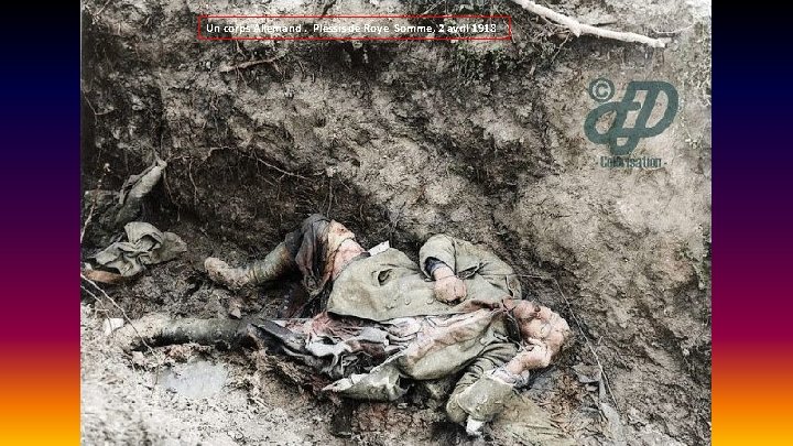 Un corps Allemand. Plessis de Roye Somme, 2 avril 1918 