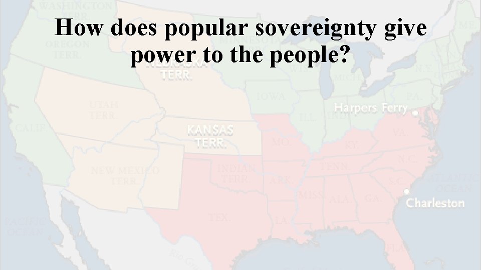 How does popular sovereignty give power to the people? 