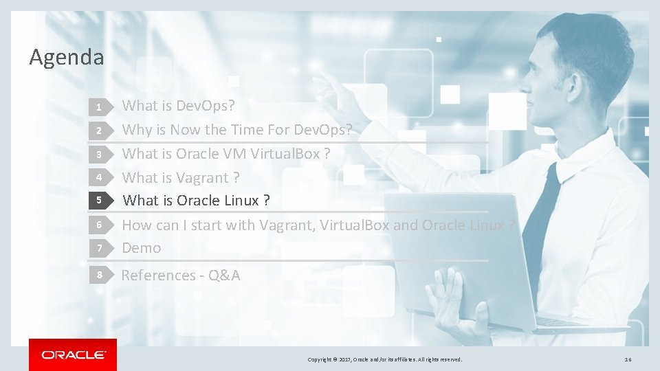 Agenda 7 What is Dev. Ops? Why is Now the Time For Dev. Ops? Agenda 7 What is Dev. Ops? Why is Now the Time For Dev. Ops?