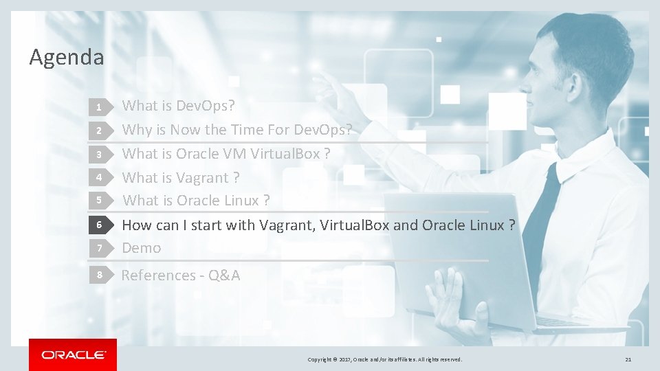 Agenda 7 What is Dev. Ops? Why is Now the Time For Dev. Ops? Agenda 7 What is Dev. Ops? Why is Now the Time For Dev. Ops?