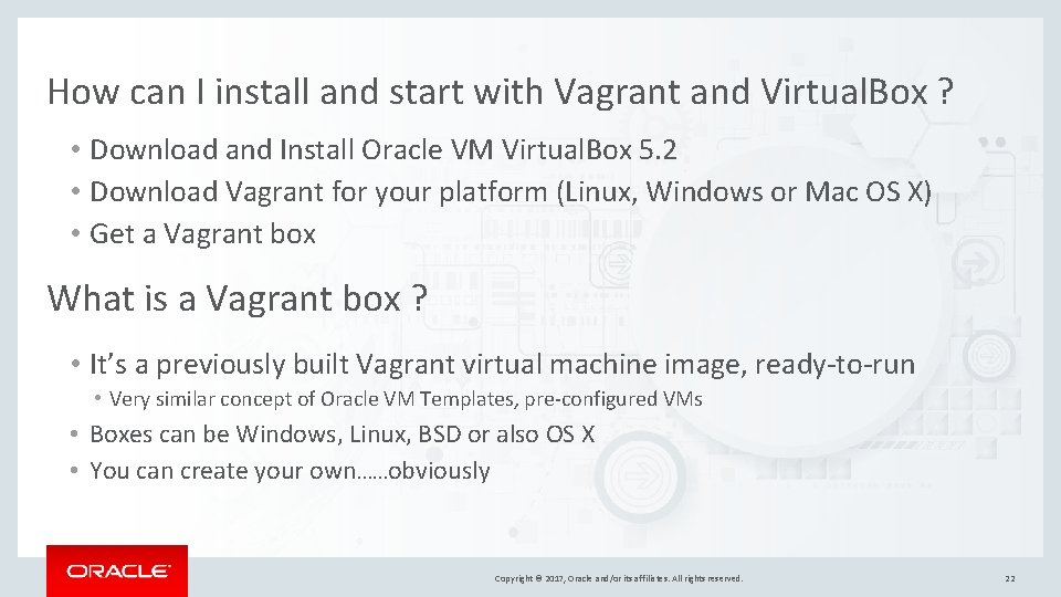 How can I install and start with Vagrant and Virtual. Box ? • Download How can I install and start with Vagrant and Virtual. Box ? • Download