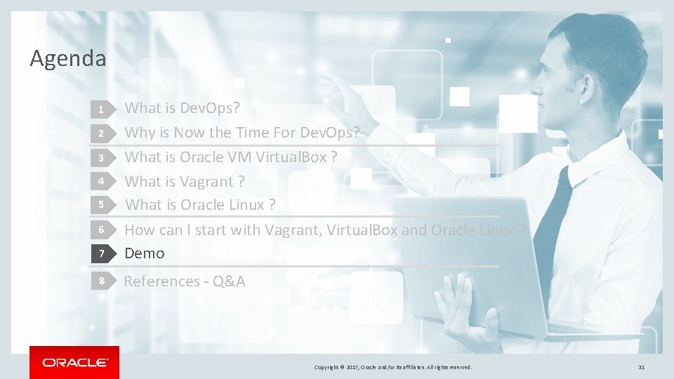Agenda 7 What is Dev. Ops? Why is Now the Time For Dev. Ops? Agenda 7 What is Dev. Ops? Why is Now the Time For Dev. Ops?