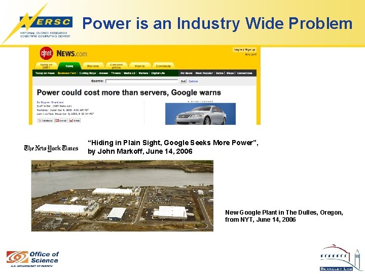 Power is an Industry Wide Problem “Hiding in Plain Sight, Google Seeks More Power”,