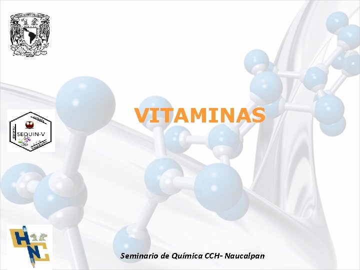 VITAMINAS Seminario de Química CCH- Naucalpan 