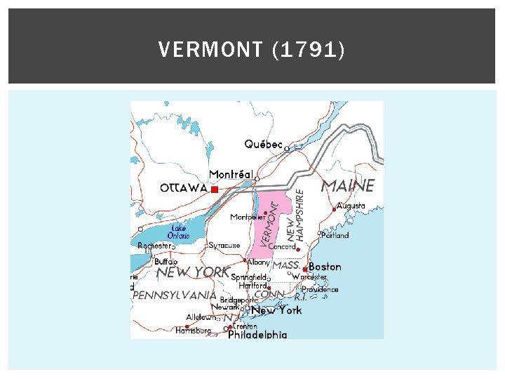 VERMONT (1791) 