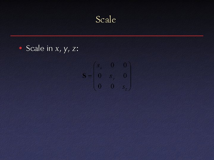 Xyz Rotation Scale Picker 3 D Geometry and Camera Calibration 3 D