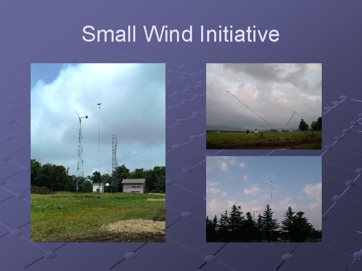 Small Wind Initiative 