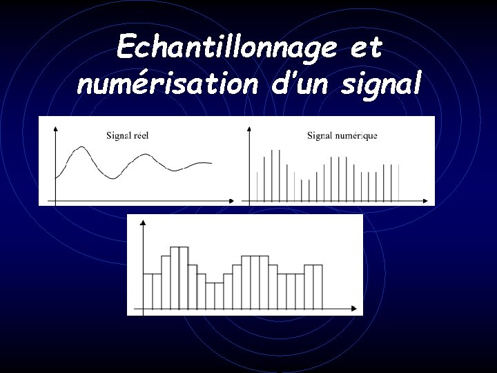 Echantillonnage et numérisation d’un signal 