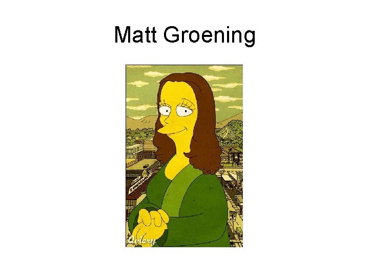 Matt Groening 