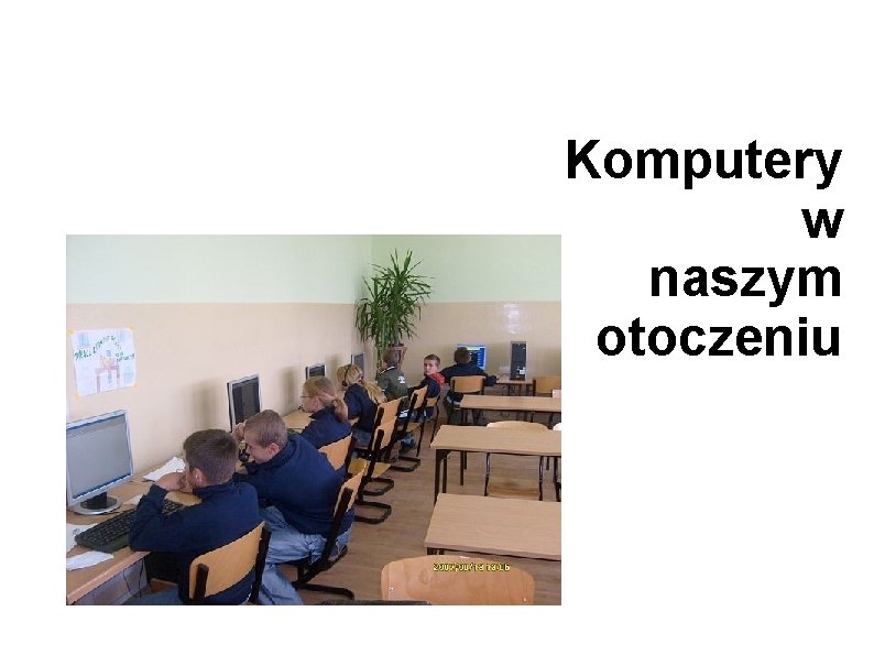Komputery w naszym otoczeniu 