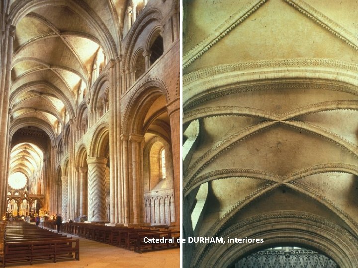 Catedral de DURHAM, interiores 