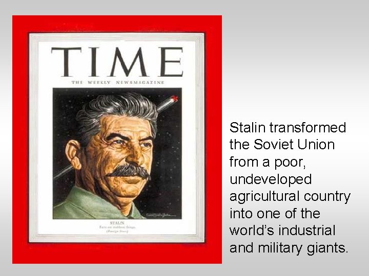 Stalin Control Joseph Stalin 1879 1953 Totalitarian Government in the