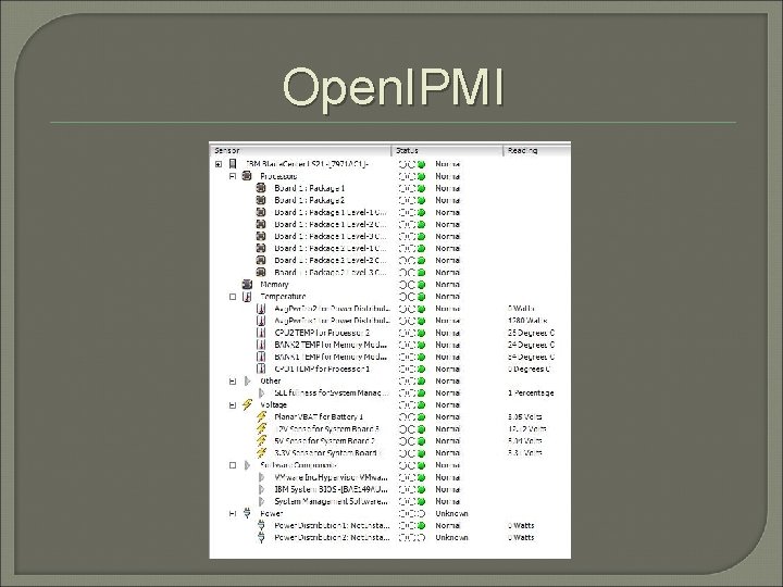 Open. IPMI 