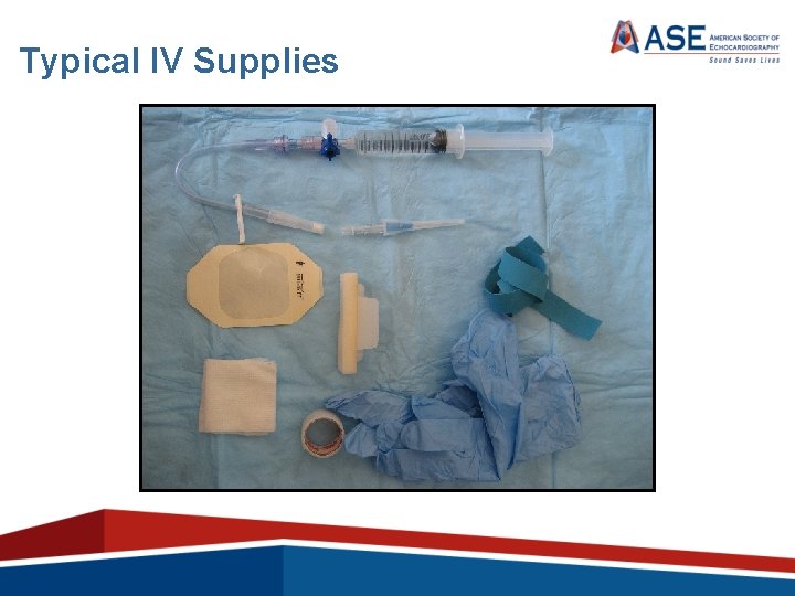 Typical IV Supplies 