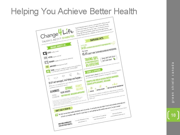 green shield canada Helping You Achieve Better Health 18 