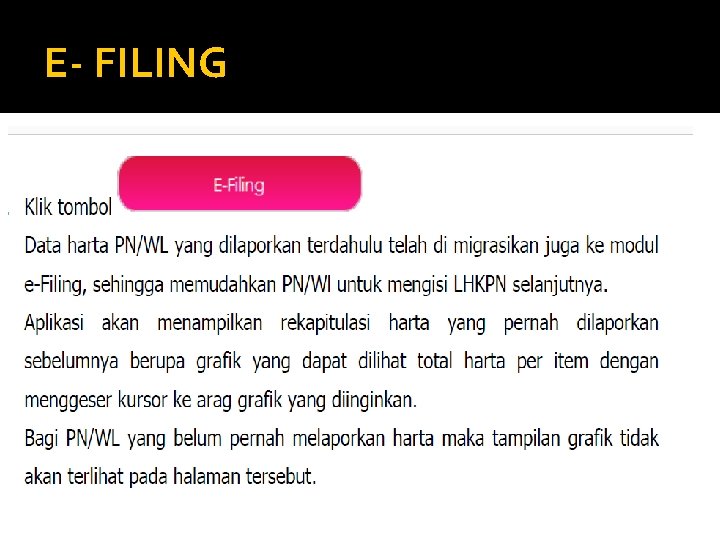E- FILING 
