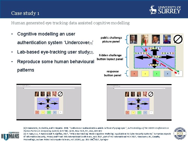 Case study 1 Human generated eye tracking data assisted cognitive modelling • Cognitive modelling Case study 1 Human generated eye tracking data assisted cognitive modelling • Cognitive modelling
