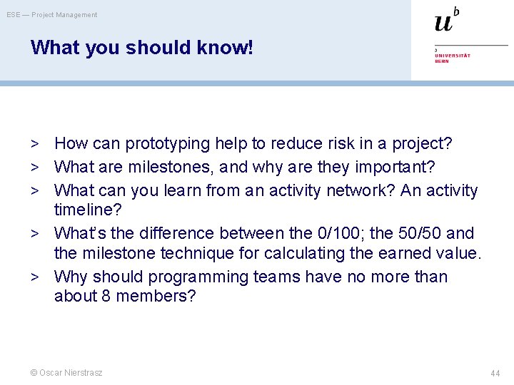 ESE — Project Management What you should know! > How can prototyping help to ESE — Project Management What you should know! > How can prototyping help to