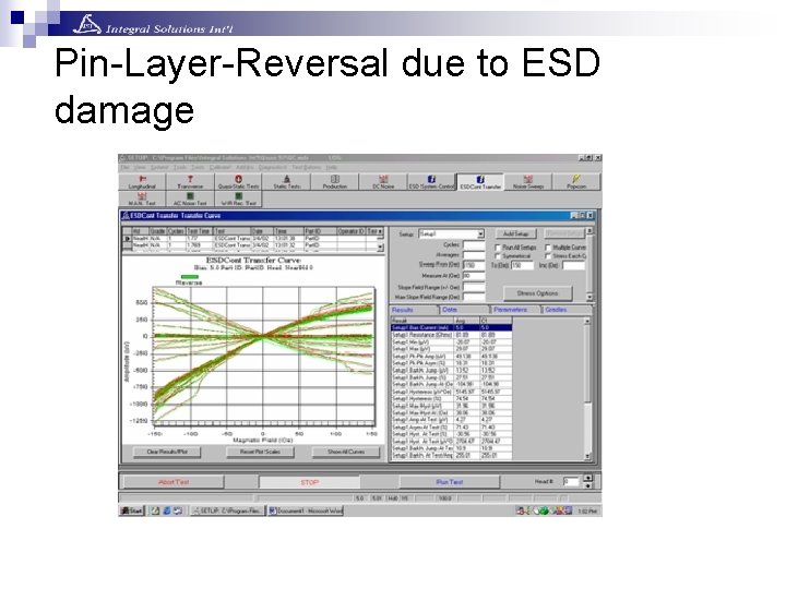 Pin-Layer-Reversal due to ESD damage Pin-Layer-Reversal due to ESD damage
