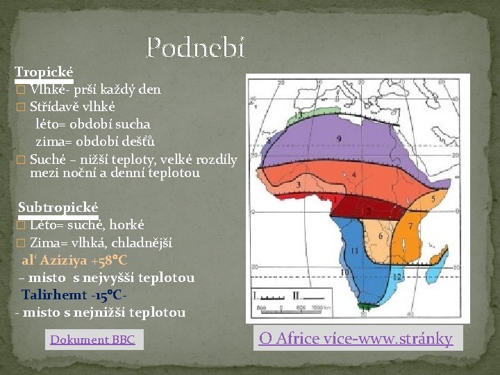 Podnebí Tropické � Vlhké- prší každý den � Střídavě vlhké léto= období sucha zima=