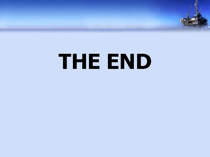 THE END 