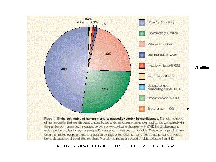 1. 5 million NATURE REVIEWS | MICROBIOLOGY VOLUME 3 | MARCH 2005 | 262