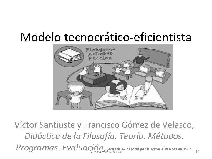 TEORAS SECTORIALES SOBRE LA ENSEANZA DE LA FILOSOFA