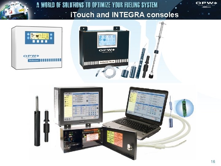 i. Touch and INTEGRA consoles 16 