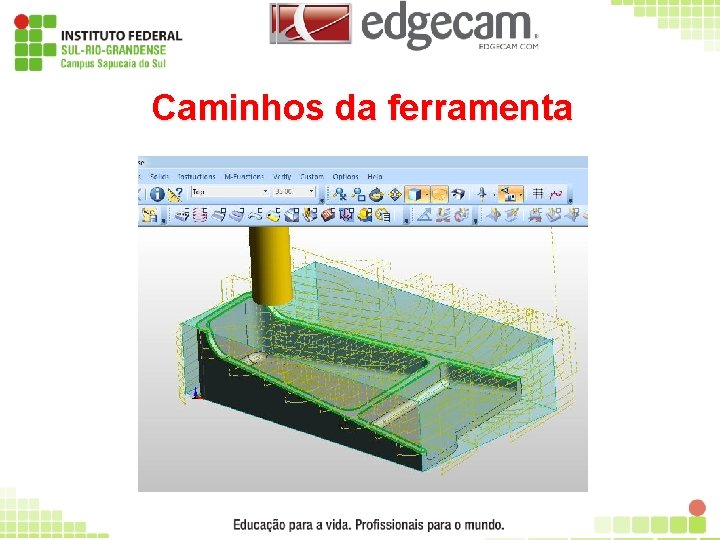 Caminhos da ferramenta 