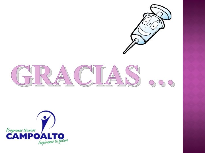 GRACIAS … 