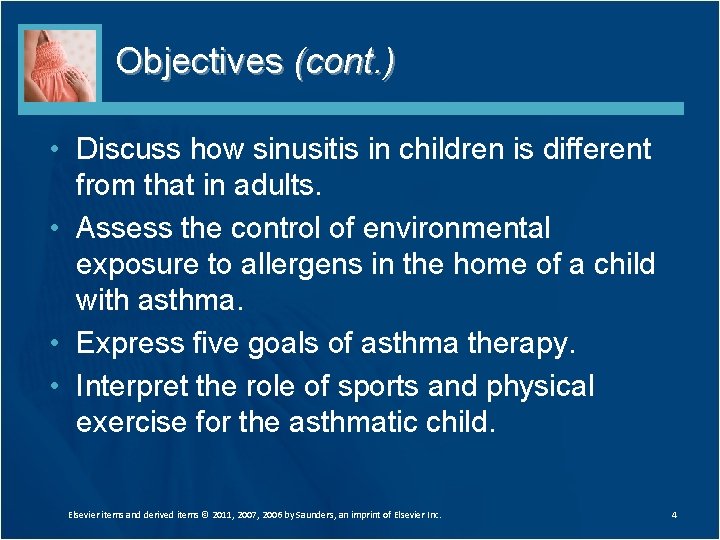Objectives (cont. ) • Discuss how sinusitis in children is different from that in Objectives (cont. ) • Discuss how sinusitis in children is different from that in