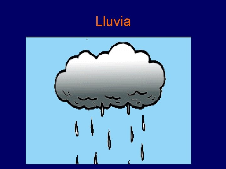 Lluvia Lluvia