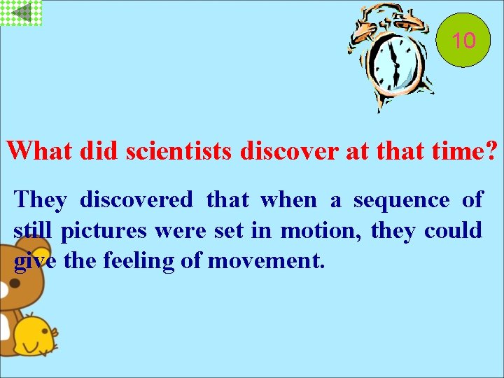 10 9 8 7 6 5 4 3 2 1 What did scientists discover