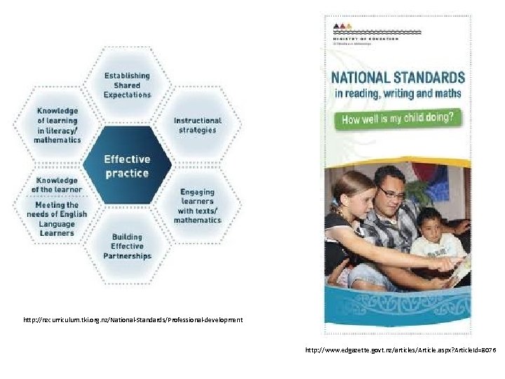 http: //nzcurriculum. tki. org. nz/National-Standards/Professional-development http: //www. edgazette. govt. nz/articles/Article. aspx? Article. Id=8076 