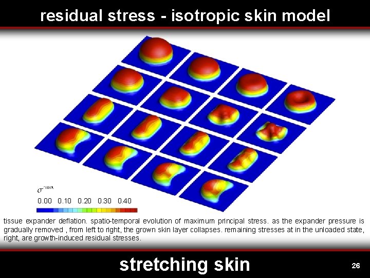residual stress - isotropic skin model 0. 00 0. 10 0. 20 0. 30