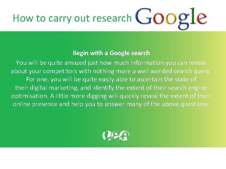 How to carry out research Begin with a Google search You will be quite How to carry out research Begin with a Google search You will be quite