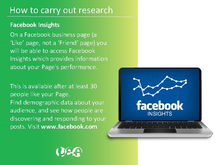 How to carry out research Facebook Insights On a Facebook business page (a ‘Like’ How to carry out research Facebook Insights On a Facebook business page (a ‘Like’