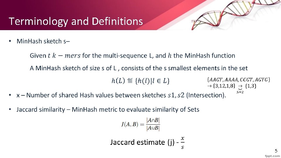 Terminology and Definitions • 5 