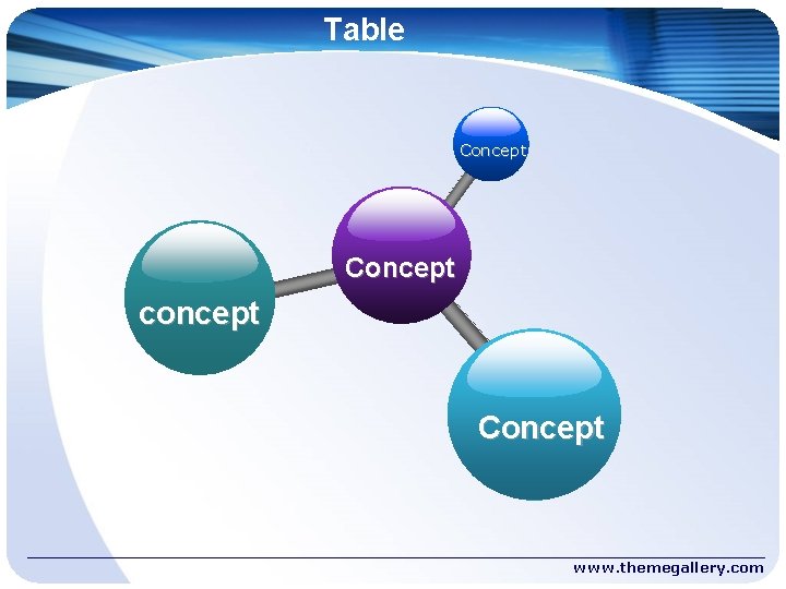 Table Concept concept Concept www. themegallery. com 