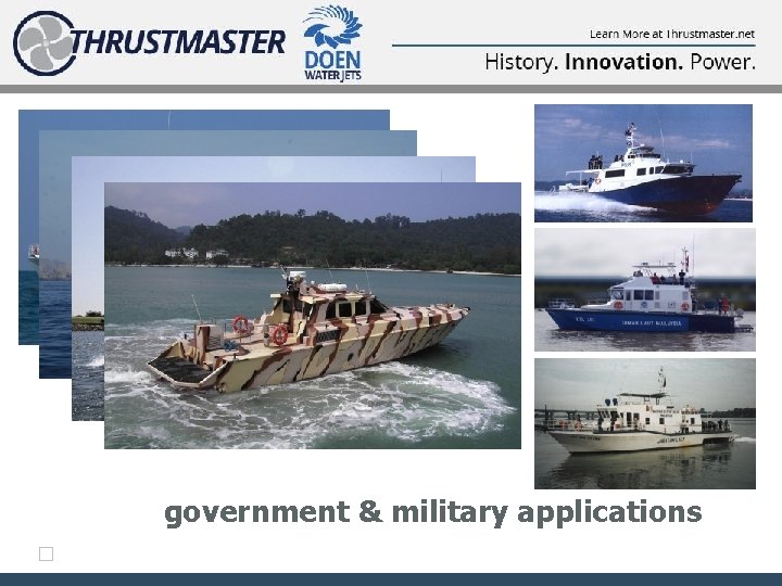 government & military applications 
