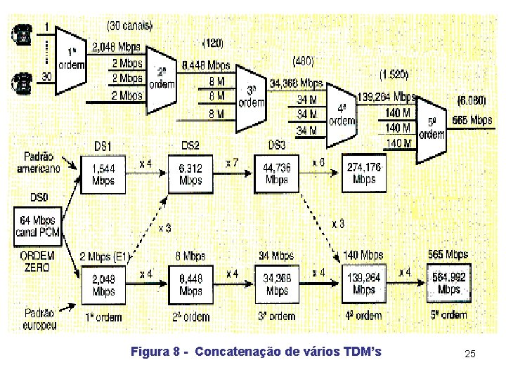 Figura 8 - Concatenação de vários TDM’s 25 