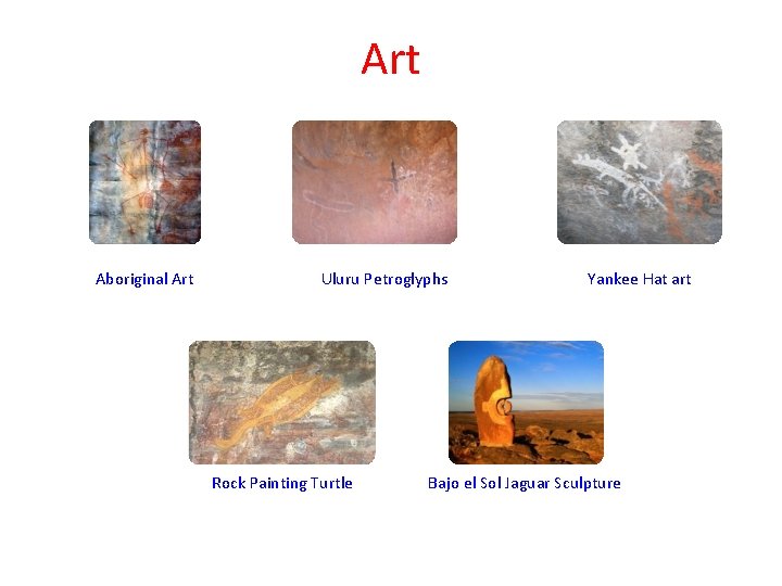 Art Aboriginal Art Uluru Petroglyphs Rock Painting Turtle Yankee Hat art Bajo el Sol